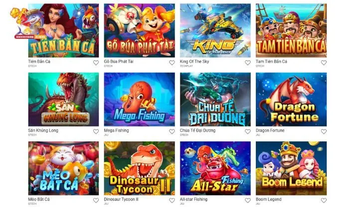 Techplay với vô vàn các tựa game bắn cá ấn tượng