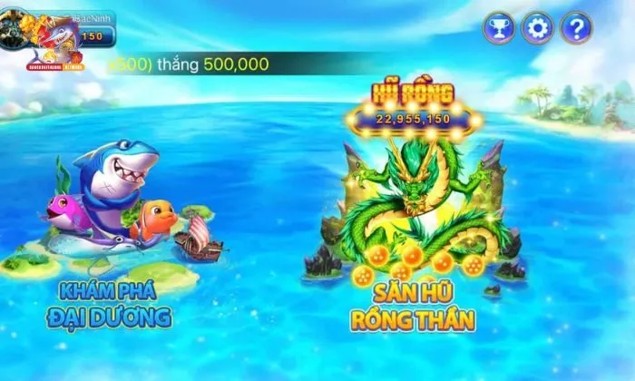 Phòng chơi thú vị tại bắn cá Go88