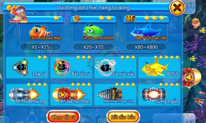Tỷ lệ trả thưởng cực cao 